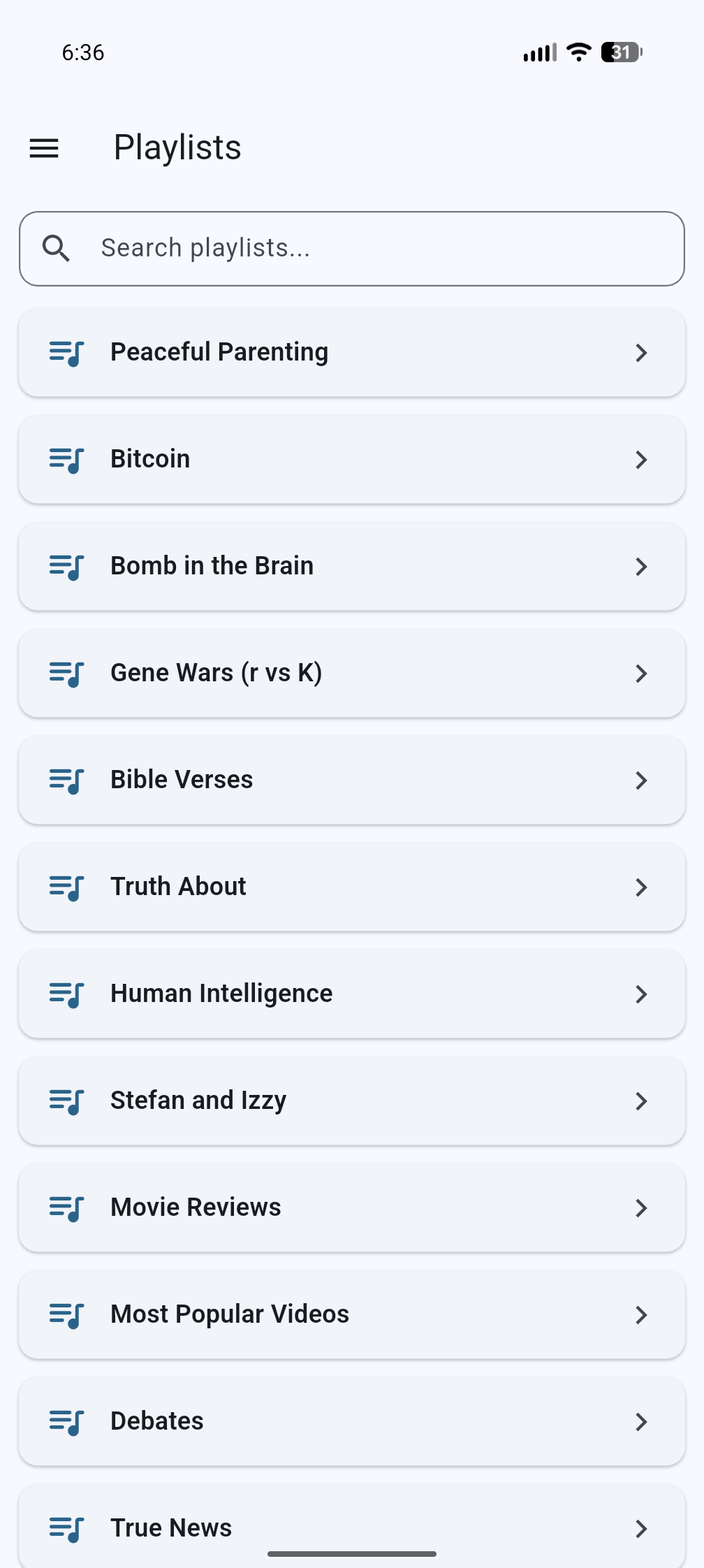 Playlists